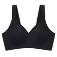 thumbnail image 1 of Soutien-gorge T-Shirt Col en V avec Armature Réglable Confortable pour Femmes, 1 of 6