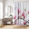 thumbnail image 1 of Hometrends Decorative Fabric Shower Curtain with Botanical Designs, 1 of 7