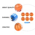 thumbnail image 4 of Mini Basketball PVC Kids Indoor/Outdoor Activities 7Pcs 3.9in, 4 of 8