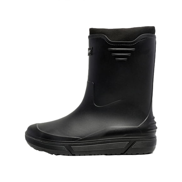 Men Rain Boots Waterproof Rubber Boots Mid-Calf Anti-slip Garden Boots Comfort Lightweight Work Shoes Casual Fashion Rainboot for Outdoor Fishing Hiking Camping