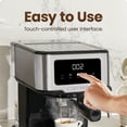 thumbnail image 4 of Chefman CraftBrew Espresso Machine w/ Steam Wand and Touch Controls – Stainless Steel, 4 of 7