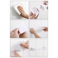 thumbnail image 2 of Lefu Porte-Serviettes Autocollant, Porte-Rails Porte-Serviettes, Porte-Serviettes Blanc, Porte-Serviettes Mural, 2 of 7