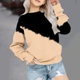thumbnail image 2 of Chandail en Molleton Oversize à Col Rond pour Filles 2025, Manches Longues Tendance pour Enfants 1-12 Ans Kaki, 2 of 6