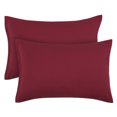 thumbnail image 1 of Unique Bargains Soft Microfiber Zippered Pillowcase, 1 of 10