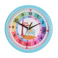 thumbnail image 3 of Children Hanging Clock, Colorful Wall Clock Quartz Lightweight  For Kid's Bedroom For Classroom Blue, 3 of 8