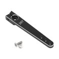 thumbnail image 3 of HILABEE 25T Servo Arm Extended Metal Servo Arm Spare Parts Upgrade Sturdy Remote Control Black 2 inch, 3 of 9
