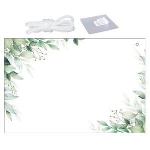 Conseil de rédaction Blank Planning Tableau blanc Acrylique Write Board Conseil d'Erayer à sec Message Board