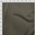 thumbnail image 3 of oneOone Viscose Jersey Dark Olive Green Fabric Chevron Geometric Craft Projects Decor Fabric Printed By The Yard 60 Inch Wide, 3 of 5