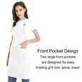 thumbnail image 3 of TOPTIE Ensemble de Toque de Chef Ajustable en Toile de Coton pour Adultes, Hommes et Femmes, 3 of 7