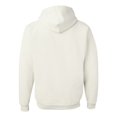 thumbnail image 2 of Jerzees Mens NuBlend Pull Over Hooded Sweatshirt, 3X, White, 2 of 2