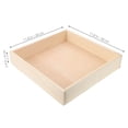 thumbnail image 2 of WEUVEB Bac à Sable 1Pcs Bois Beige Jouet de Sable Extérieur pour Stimulation Imaginative, 2 of 8