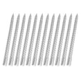 thumbnail image 4 of Twisted Long Candle, Decoration Metallic Twisted Candlestick Dripless Soy Wax Smokeless Taper  For Party Gold,Silver, 4 of 8