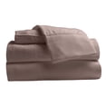 thumbnail image 4 of Comfy Bamboo World Series 90 G/m2 Ensemble de Draps en Microfibre 4 Mcx, Lit Simple, Brun, 4 of 5
