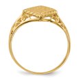 thumbnail image 2 of 14k Yellow Gold 8.0x8.5mm Signet Ring, 2 of 9