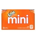 thumbnail image 4 of Crush Orange Soft Drink 6 x 222 mL, Mini Cans, 4 of 7