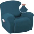 thumbnail image 1 of Super Stretch Recliner Couch Covers Chair Cover Form Fitted Non Slip Reclining Slipcovers for Standard Large Recliner, Soft Thick, 1 of 7