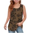 thumbnail image 1 of RXIRUCGD 2025 Vêtements d'Été pour Enfants Filles Décontracté Sans Manches Col Rond Imprimé, 1 of 5