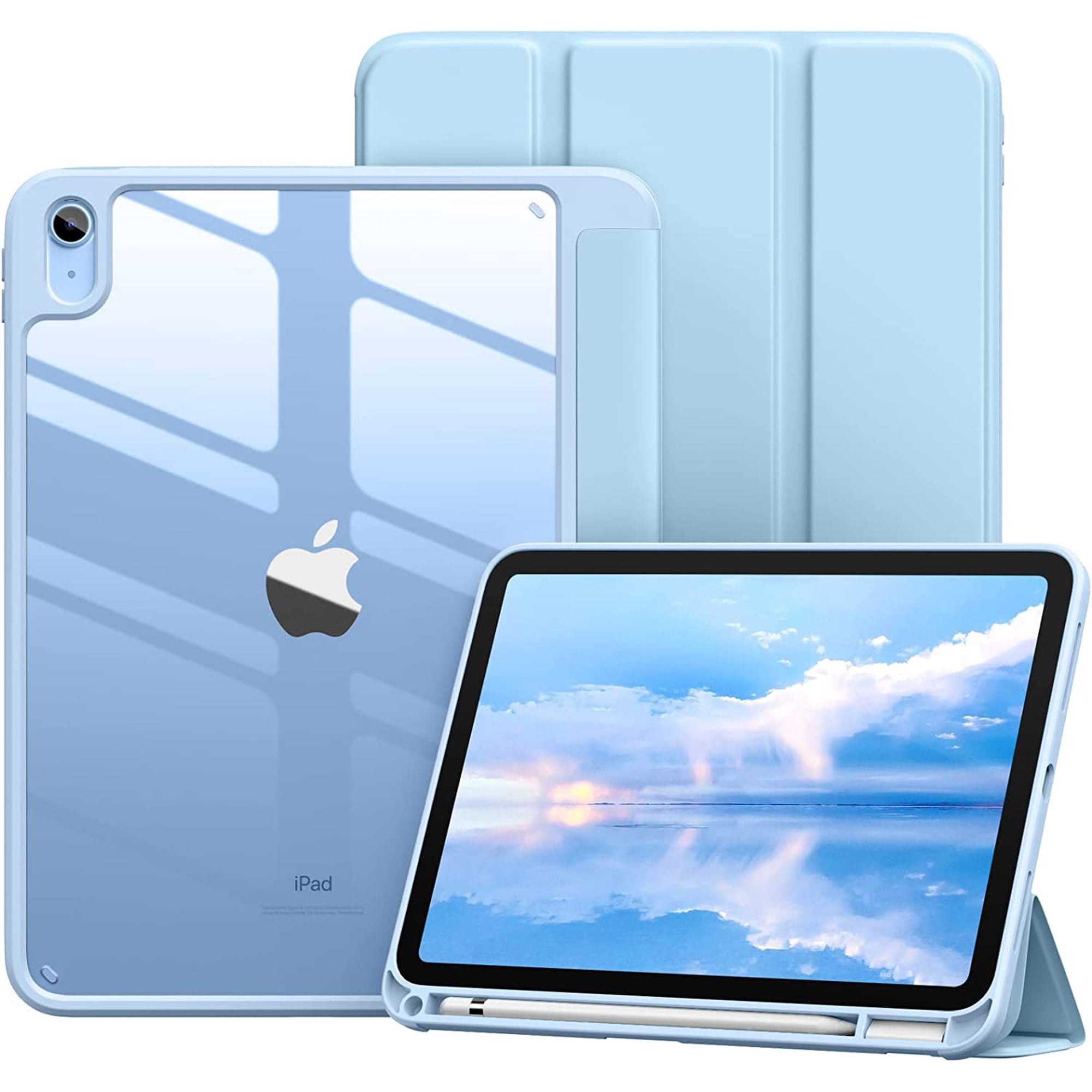 Case for iPad 10th Generation, 2022 Model iPad 10.9, Soft TPU Case