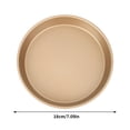 thumbnail image 2 of Dvkptbk Dining Plate Pizza Pan Nonstick Pizzas Tray Sheet Carbon Steel Pie Pan Baking Pans for Home Kitchen Bakeware Bread Cake Hand Made 10 Inch Kitchen Gadgets, 2 of 2