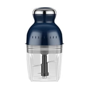 Fareti Multifunctional Mini Food Processor with Meat Grinder, 500ml Portable Stainless Steel Blades Juicer for Vegetables