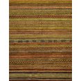thumbnail image 1 of Ahgly Company Indoor Rectangle Abstract Red Brown Oriental Area Rugs, 8' x 12', 1 of 6
