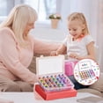 thumbnail image 1 of xaoyunyn Interactive Magnetic Letters 104 Piece Alphabet Set with Double Sided Board,Safe EVA Material,for Classrooms and Home Learning, 1 of 7