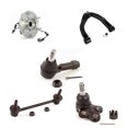 thumbnail image 1 of Transit Auto Front Right Bearing Assembly Suspension Upper Control Arm with Ball Joint Lower Outer Tie Rod Sway Bar Stabilizer Link Kit (5Pc) for Car 2004 Nissan Pathfinder LE SE K7T-105379, 1 of 11