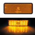 thumbnail image 5 of Gorgeri Feu Arrière Universel pour Moto Scooter Cyclomoteur Rectangle Réflecteur LED Feu de Freinage, 5 of 5
