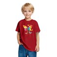 thumbnail image 3 of RXIRUCGD 2025 Vêtements d'Été pour Enfants T-shirt Imprimé Mode Mignon Col Rond Manches Courtes, 3 of 5