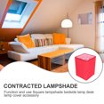 thumbnail image 2 of MasteelfCA Square Lampshade Light Cover Accessory Lampshade Ornament Lamp Accessory, 2 of 7
