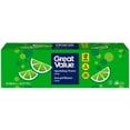 thumbnail image 1 of Great Value Lime Sparkling Water, 12 Cans x 355 mL, 1 of 5