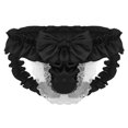 thumbnail image 1 of Birdeem Culottes Aguichant en Dentelle pour Hommes, Fessier Ouvert, String Bas, String, sous-Vêtements, Culottes, 1 of 4