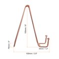 thumbnail image 2 of Unique Bargains 5Pack 6Inch Plate Stand for Display Iron Easel Plate Holder for Photo Rose Gold, 2 of 5
