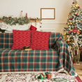 thumbnail image 3 of Housses de Coussin de Noël 18X18 Ensemble de 2 Housses de Coussin de Noël 18X18 Pouces Ensemble de 2 Coussins Décoratifs Rouges pour Canapé de Maison, 3 of 6