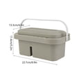thumbnail image 3 of WREESH Multifunctional Three-piece Bucket Can Be Inserted Into Pen Gouache Painting Bucket Paint Wash Pen Holder Clearance, 3 of 9
