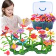 thumbnail image 1 of Ensemble de Construction de Jardin de Fleurs de 72 Pcs : Activité Éducative STEM pour Garçons de 3 à 6 Ans, 1 of 6