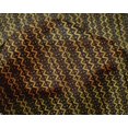 thumbnail image 4 of oneOone Tissu Tabby en Soie Chevron & Triangle Imprimé au Mètre 42 Pouces de Large, 4 of 4