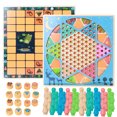 thumbnail image 1 of Desktop Animal Checker Children Chess Toys Educational MultiFunction Desktop Games Toy, 1 of 7