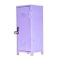 thumbnail image 2 of veasfak Mini Locker Decorative Iron Girls Lockbox for Stationery Jewelry Living Room violet, 2 of 9