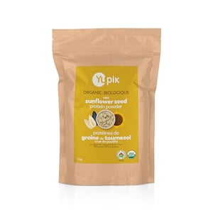 Yupik Organic Raw Sunflower Seeds protein powder 53% EU, 1 Kg