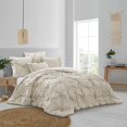 thumbnail image 1 of Grace Living Ensemble de Couette en Polyester Dyson - Plissé Pincé Pintuck, 1 of 6
