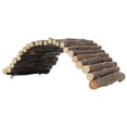 thumbnail image 4 of Peahefy Wooden Arch Bridge Pet Arch Bridge, Hamster Ladder, Small Pets For Hamster, 4 of 8