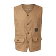 thumbnail image 4 of Ketyyh-chn99 Débardeurs pour Hommes Chandails d'Entraînement Chandails Sans Manches à Encolure Dégagée pour Hommes Kaki,m, 4 of 5