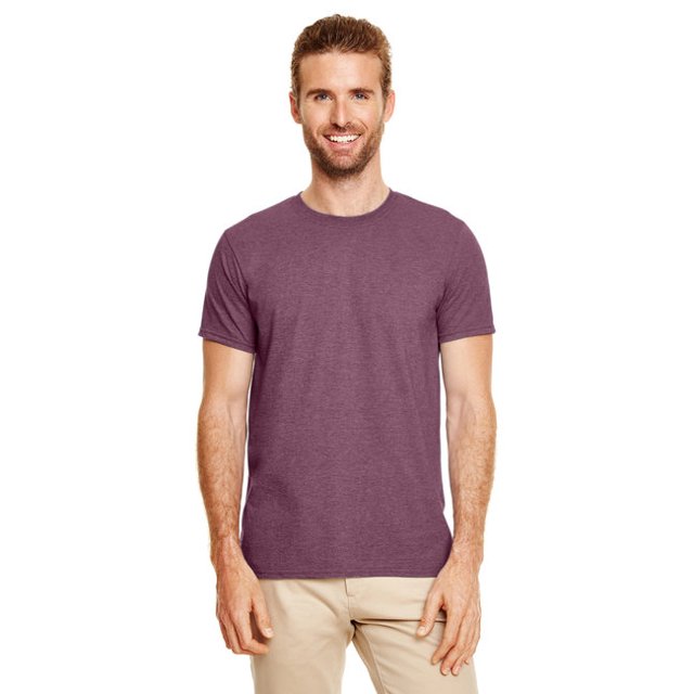 Gildan T-Shirt Softstyle® pour Adulte, Marron Chiné - 4TG