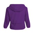 thumbnail image 3 of Veste Imperméable Légère pour Femmes, Couleur Unie, Fermeture Éclair devant, Coupe-Vent, 3 of 6
