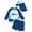style-03 Blue, variant on Kogui Swimsuit for Toddler Boy Baby Boys Swimsuit Baby Boys Swimsuit Long Sleeve Cute Toddlers Kids Swim Trunk Two Pieces Bathing Suit Sets 2T 3T (Sky Blue,2-3 Years)