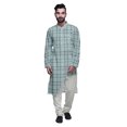 thumbnail image 1 of Atasi Printed Ethnic Kurta Pajama Set Summer Party Wear Kurta Pyjama For Men, 1 of 4