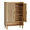 Natural, variant on Semiocthome 31.5" Shoe Cabinet with 2 Flip Drawers for Entryway, Freestanding Narrow Shoes Storage Rack, Walnut