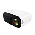 thumbnail image 2 of Mini LED Portable Projector, 1080P HD Support, USB/HDMI/AV Input, 30000H Lamp Life for Home Theater & Presentations, 2 of 9