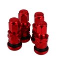 thumbnail image 3 of Tire Valve Caps 4Pcs Set Bolt-In Aluminum Car Tubeless Wheel Tire Valve Stems With Dust Caps, 3 of 3